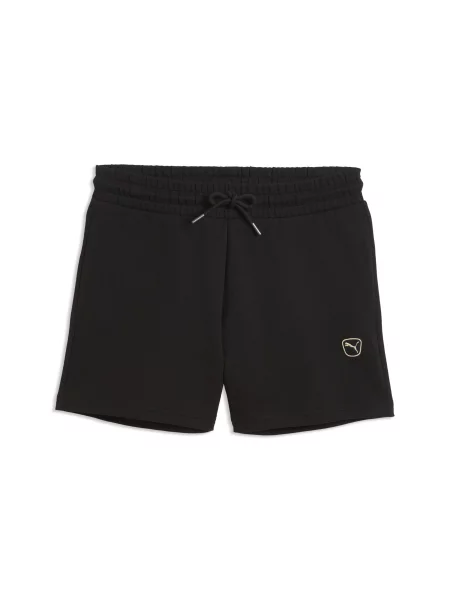PUMA szorty Essentials Elevated ze śCzerwonynim stanem 5" Akcesoria S czarny
