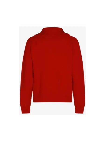 Kardigan Jil Sander czerwony