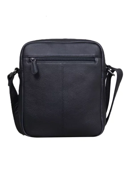 RoyalBag Мессенджер Шкіра чорний