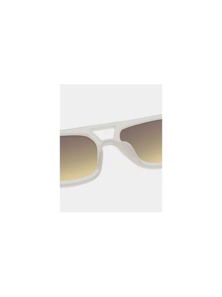 A.Kjærbede Kaya White Unisex Okulary przeciwsłoneczne A.Kjærbede Size: One size biały
