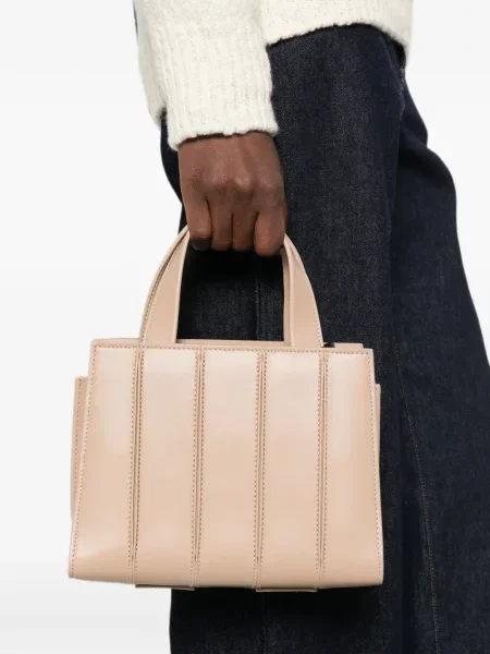 Geantă shopper Max Mara din piele