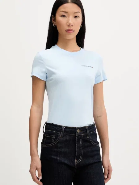 Tommy Jeans t-shirt γυναικείο μπλε