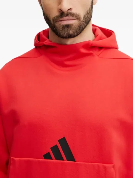 Кожени маратонки Adidas Terrex на райета с принт розово