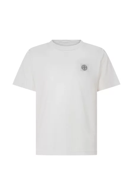 Koszulka dziecięca Stone Island biała