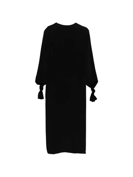 Rochie midi Y's din crep negru