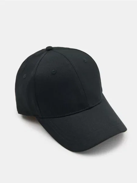 Sinsay Czapka z daszkiem czarny