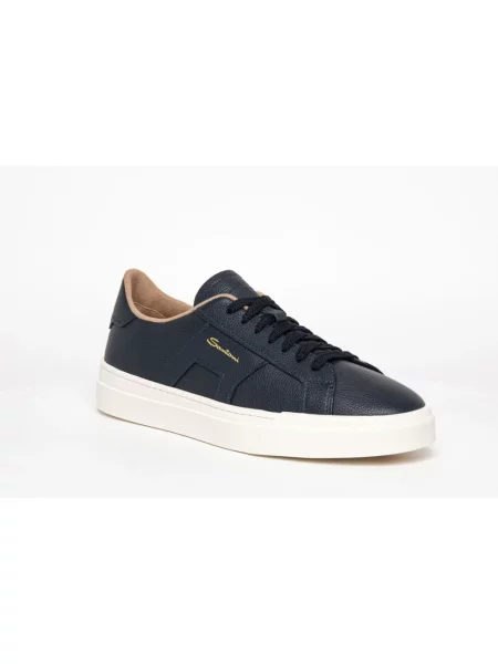 Sneakersy Santoni niebieskie