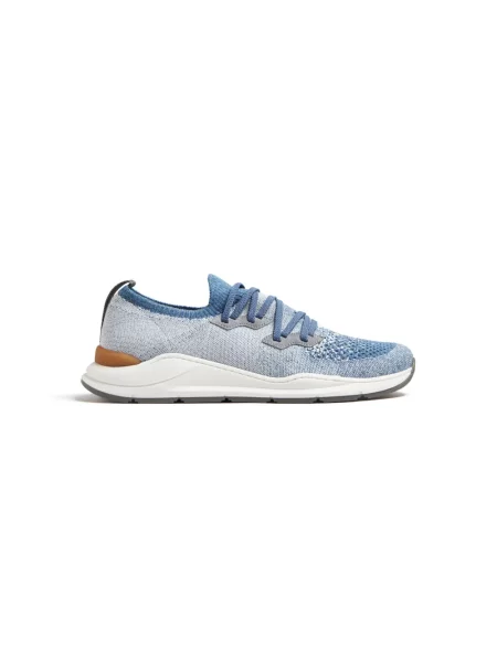 Buty do biegania dziecięce Brunello Cucinelli niebieskie
