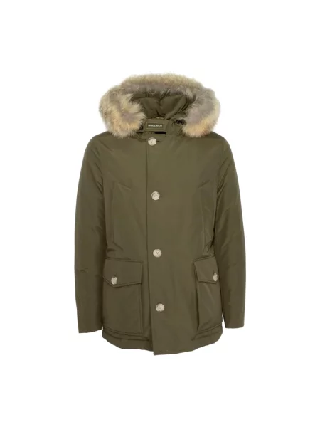 Anorak Woolrich zielona