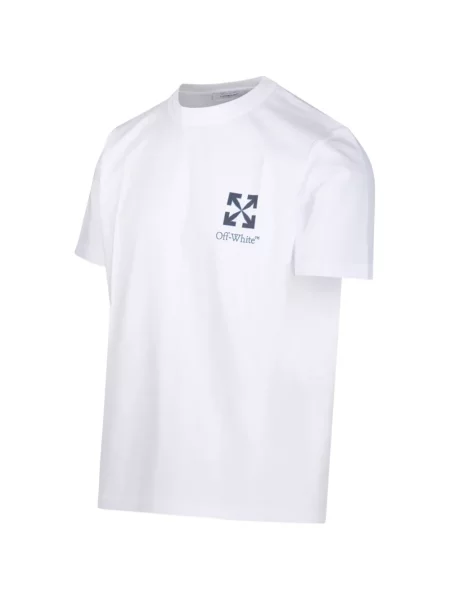 Tricou Off-white cu imagine alb