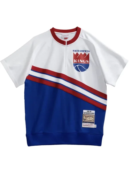 Tricou Mitchell & Ness alb