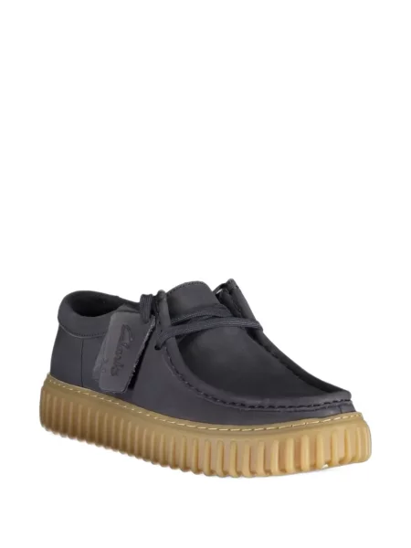 Pantofi loafer Clarks din piele albastru