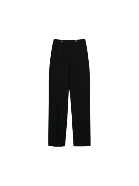 Spodnie Twinset z krepy czarne