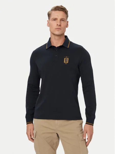 Aeronautica Militare Polo granatowy