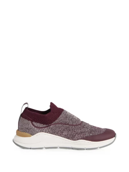 Sneakersy dziecięce Brunello Cucinelli czerwone