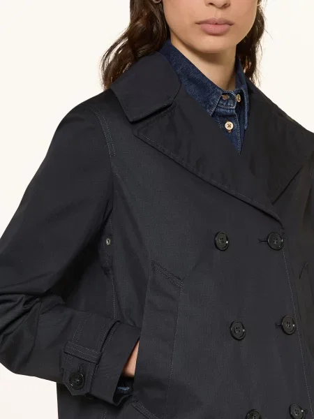 Woolrich Kurtka Caban blau granatowa