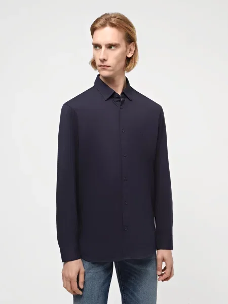 Armani Exchange Сорочка Темно-синій синя