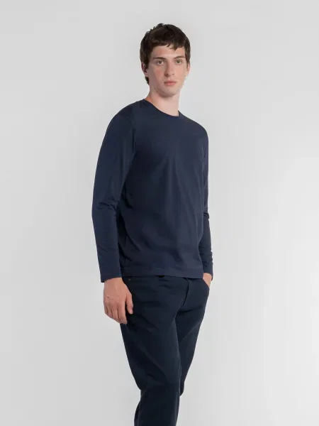 Лонгслив Arber синий