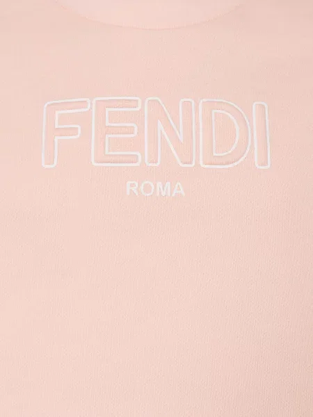 Fendi Koszulka rosa biała