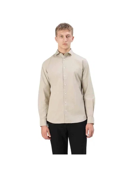 Košeľa Jack & Jones béžová