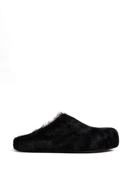 Papuci tip mules Marni negru