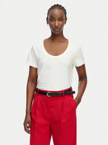 Тениска Tommy Hilfiger бяло