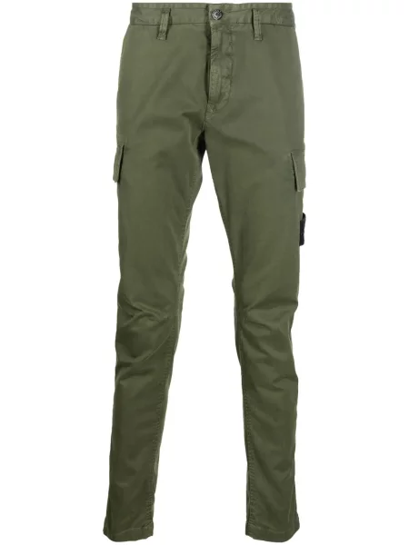 Pantaloni cargo Stone Island cu strasuri