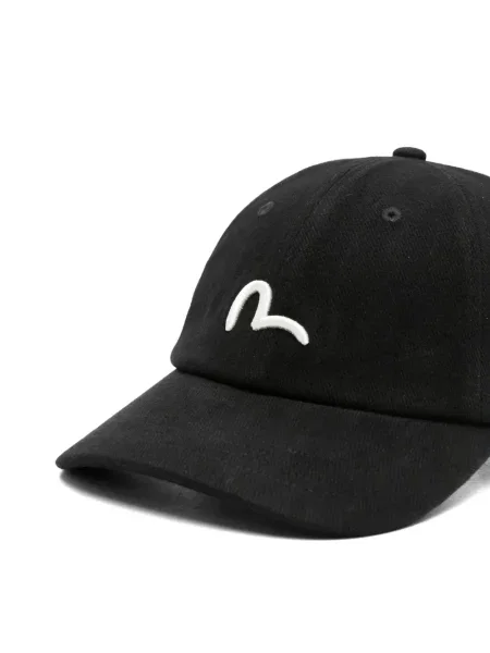 Baseball sapka Evisu autogrammal fekete
