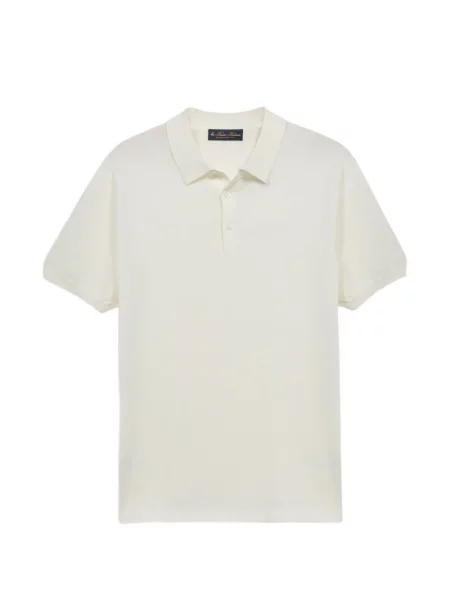Tricou polo Brooks Brothers alb