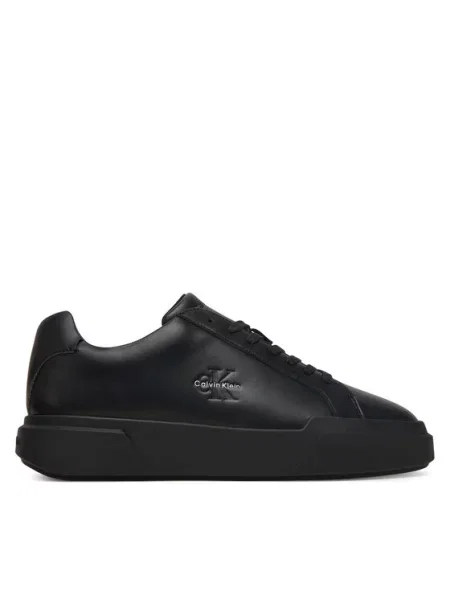 Calvin Klein Αθλητικά Chunky Cupsole Laceup Lth μαύρο