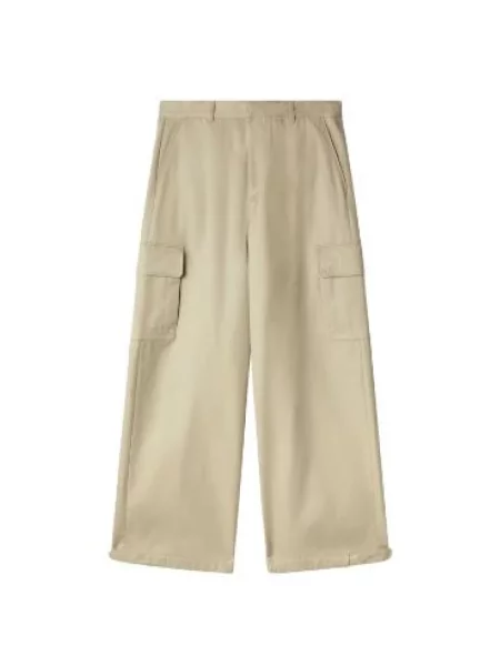 Spodnie cargo Off-white białe