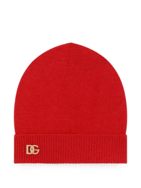 Căciulă Dolce & Gabbana tricotate roșu