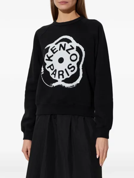Pulover Kenzo cu imagine negru