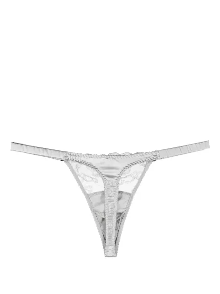 Nėriniuotos stringai Fleur Of England pilka