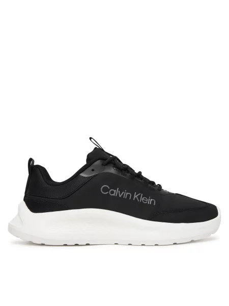 Calvin Klein Tenisice Light Eva Runner Nyl-Sue crna