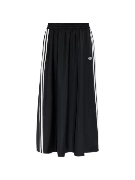 Decupat fustă Adidas cu broderie alergare alb