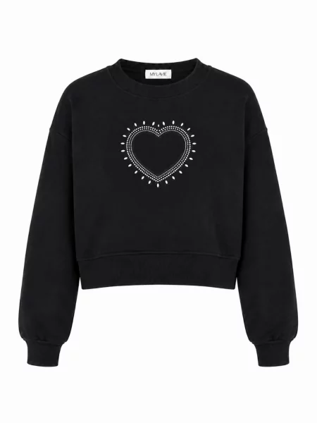 Palton Mylavie By Sarah Harrison negru
