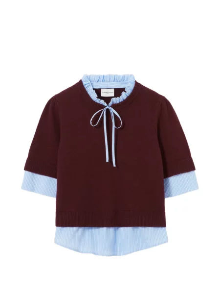 Scurt top Claudie Pierlot roșu