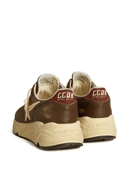 Bėgimas bėgimo bateliai Golden Goose Running Sole ruda