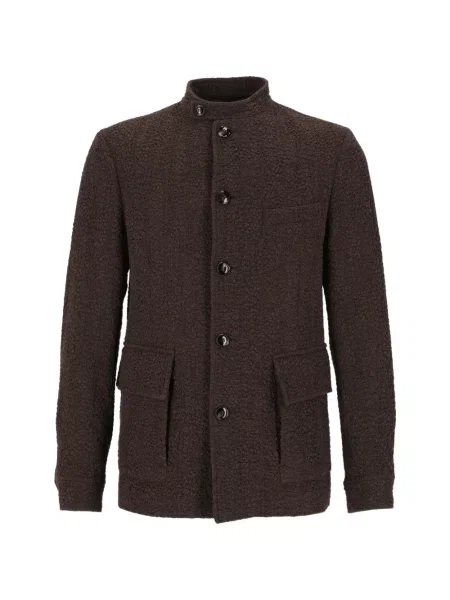 Sacou Giorgio Armani tricotate maro
