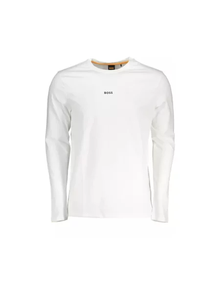 Longsleeve Boss z długim rękawem biały