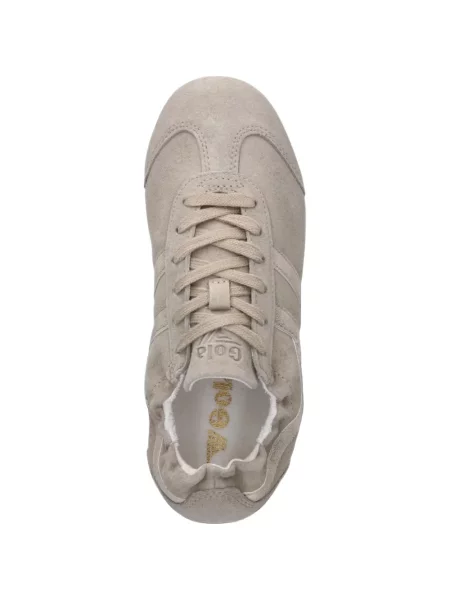 Szarvasbőr csíkos sneaker Gola