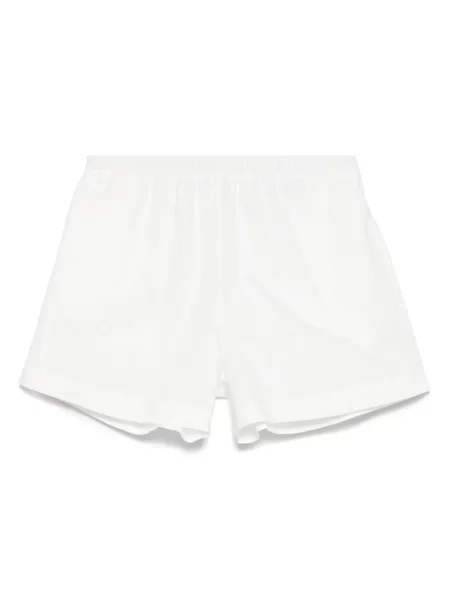 Szorty Lido popelinowe białe