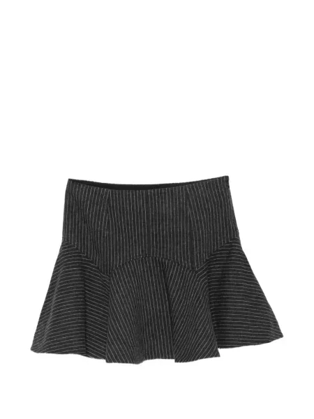Fusta mini Ganni gri