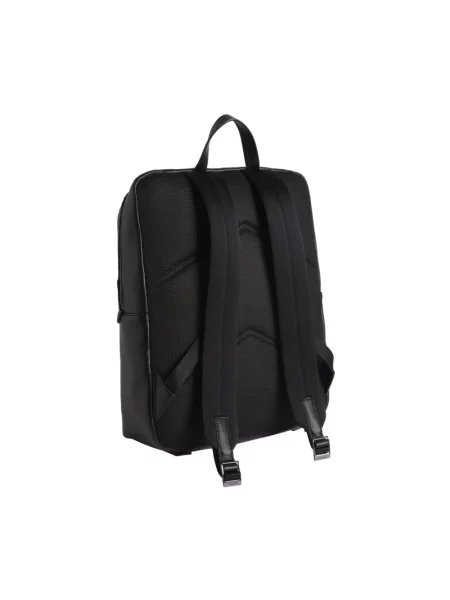 Lniana torba Calvin Klein czarna