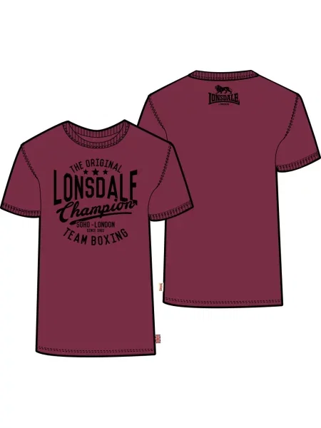 Majica Lonsdale bordo
