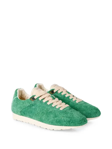 Sneakerși Ps Paul Smith din piele de căprioară verde