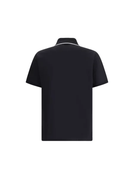 Koszulka polo Gucci z logo czarna