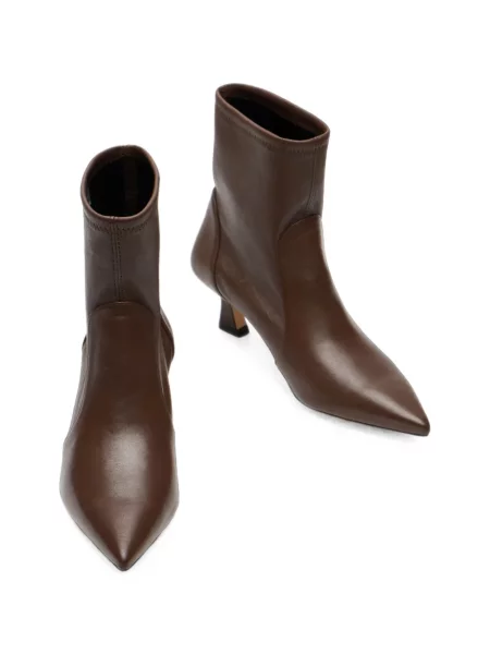 Μποτάκια αστραγάλου Stuart Weitzman καφέ
