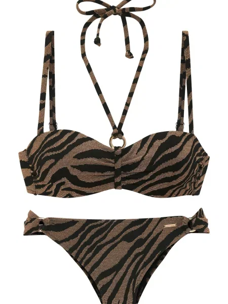 Bruno Banani Costum de baie două piese bronz negru